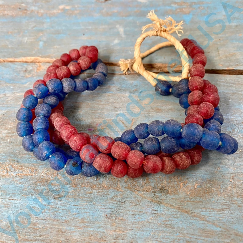 Buy Light Blue Beads Necklace Online – Gehna Shop